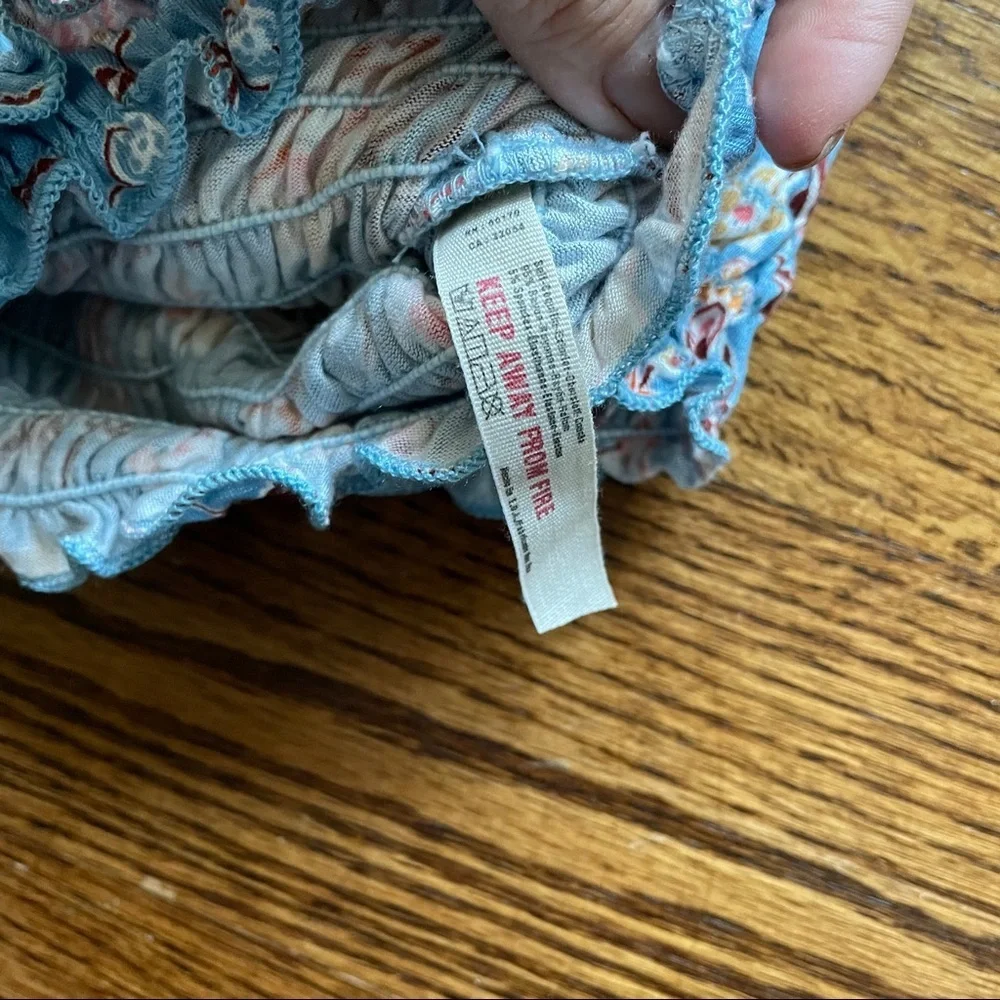 NWT Free People Smocked Crop Top